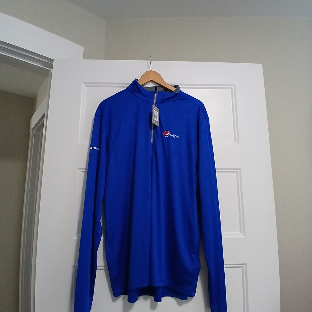 Pepsi Logo Men's Blue Lightweight Jacket